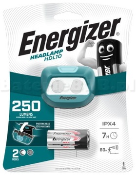LATARKA CZOŁOWA ENERGIZER HDL10 250 lumenów