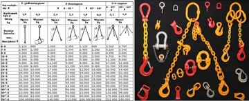 ЦЕПЬ ОДИНАРНАЯ 4С 4,25Т 4М + укорачивающие крючки