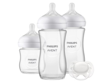 Butelka PHILIPS AVENT Newborn Glass Gift SCD878/11