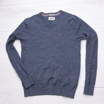 TOMMY HILFIGER SWETER Oryginalny MESKI PREMIUM Z Logo SM