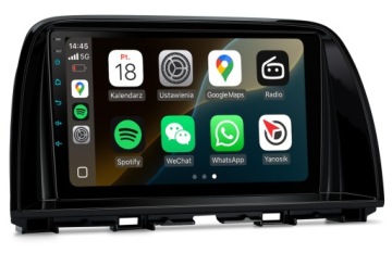 Mazda CX-5 Nejnovější Android Carplay Mapy Podpora Bosého Rádia Navigace
