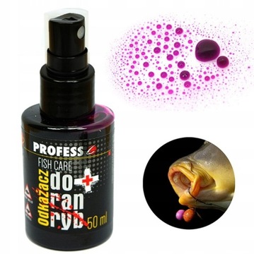 ODKAŻACZ DO RAN RYB 50ML PROFESS KARP AMUR JESIOTR