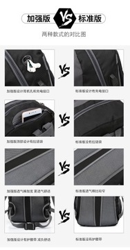 USB Мужская и женская спортивная школьная сумка легкая.