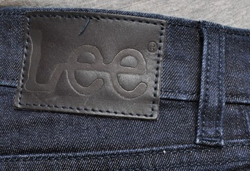LEE spodnie NAVY jeans SLIM tapered LUKE _ W30 L34