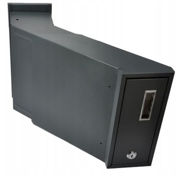 ПРОХОДНОЙ Почтовый ЯЩИК ДЛЯ СТРОИТЕЛЬСТВА 26-42 СМ РЕГУЛИРУЕМЫЙ АНТРАЦИТОВЫЙ МАТОВЫЙ
