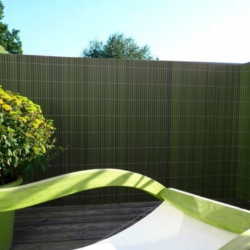 Маскировка из ПВХ коврик зеленый балконный покрытие 100 х 300 см крышки ПВХ балкон