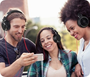 OneOdio PRO-50 Hi-Fi студийные наушники высокого разрешения для DJ
