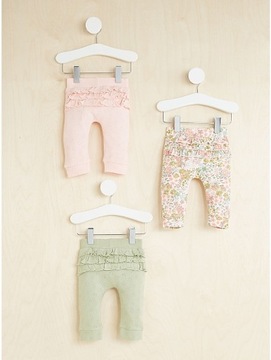 Комплект из трех леггинсов с оборками BILLIE George 98-104