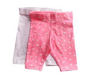 PRIMARK legginsy dziewczęce 2-pak roz 62 cm