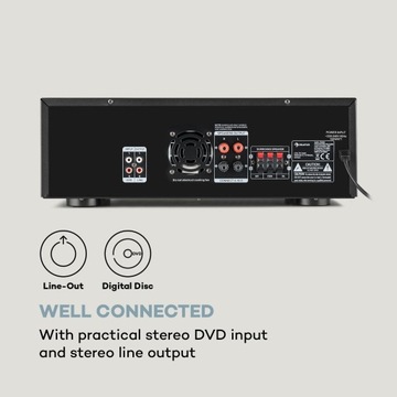 Усилитель Hi-Fi 5.0 AMP 3800 BT, 2×120 Вт + 3×50 Вт
