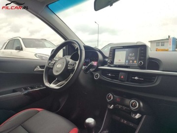Kia Picanto III Hatchback 5d 1.0 MPI 67KM 2017 Kia Picanto GT-LINE GWARANCJA Kamera LED Navi Udok. przebieg Mozliwa zamia, zdjęcie 9