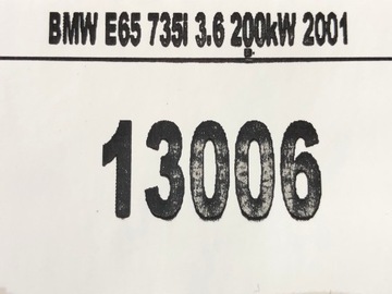 BMW 7 E65 SLOUPEC VOLANT 3.6I