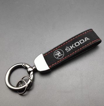 SKODA BRELOK samochodowy SKODA BRELOCZEK do kluczy SMYCZKA Škoda