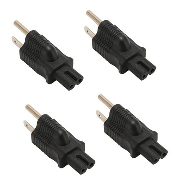 Adapter z NEMA 5-15P na IEC320 C7 do głośników i monitorów 125V 4 szt.
