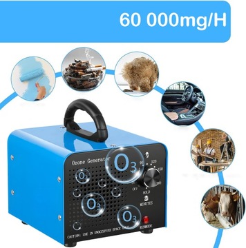 ГЕНЕРАТОР ОЗОНА ПРОФЕССИОНАЛЬНЫЙ ОЗОНАТОР 60000мг/ч