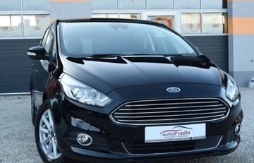 Ford S-Max II Van 2.0 TDCi 180KM 2017 Ford S-Max 2.0 TDCi 180 PS PowerShift Titanium Sony Ledy Navi 2.0 Diesel