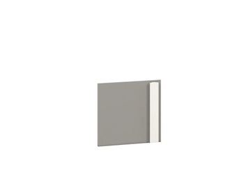 Front Drop 06 W ML Meble Kolekcja Drop Szara platyna