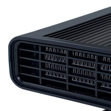 Nagrzewnica samochodowa Przenośna nagrzewnica samochodowa 12V Czarny