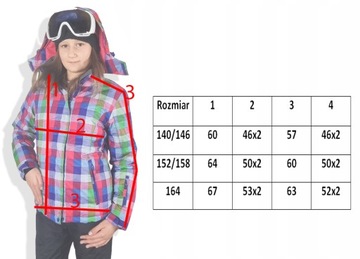 КУРТКА ДЕТСКАЯ ЛЫЖНАЯ 140/146