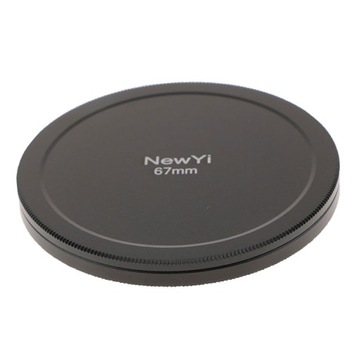 67mm Camera Lens Filter Storage Case Metal Protection Box Cover Black