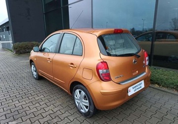 Nissan Micra IV Hatchback 5d 1.2 80KM 2011 Nissan Micra 1.2 80KM Salon PL Vat Marza Klimatyzacja El szyby lusterka, zdjęcie 8