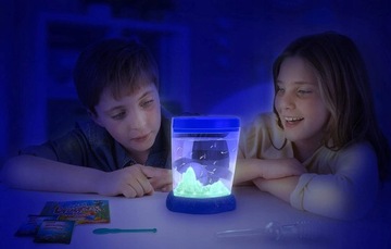 AQUA DRAGONS 7002 ŻYWE SMOKI +LED +ZMIENIAJĄ KOLOR ZABAWKA EDUKACYJNA