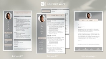 ШАБЛОН РЕЗЮМЕ + СОДВИНИТЕЛЬНОЕ ПИСЬМО MS WORD