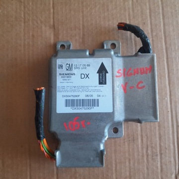 SENSOR AIRBAG PODUSZEK VECTRA CORSA SIGNUM 13170589