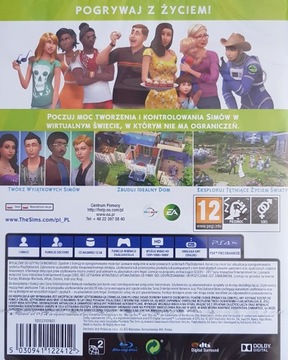 SIMS 4 PL PLAYSTATION 4 МУЛЬТИИГРЫ