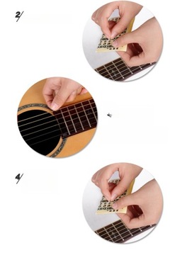 НАКЛЕЙКИ Накладка на гриф гитары ПРИМЕЧАНИЕ