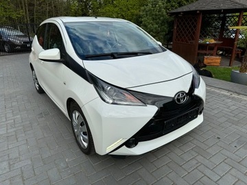 Toyota Aygo II Hatchback 5d 1.0 VVT-i 69KM 2016 TOYOTA AYGO 69 KM Led Kamera cofania Klimatyzacja