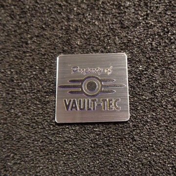 VaultTec Corporation Fallout naklejka LOGO wypukłe