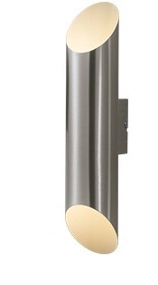 NOWOCZESNY KINKIET ELEWACYJNY ZEWNĘTRZNY 2x 3,7 W LED