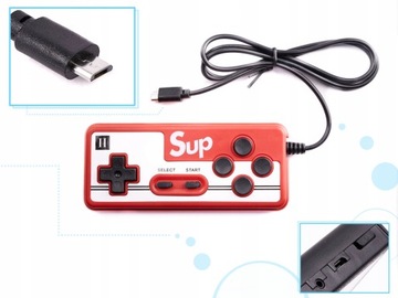 ПОРТАТИВНАЯ ИГРОВАЯ КОНСОЛЬ РЕТРО Mario Contra