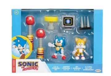 Zestaw 2 figurek Sonic The Hedgehog z akcesoriami