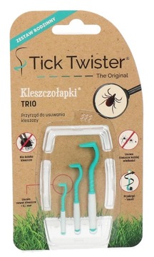 Kleszczołapki do usuwania wyciągania kleszczy Trio