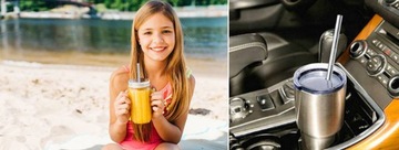 10x МНОГОРАЗОВЫЕ МЕТАЛЛИЧЕСКИЕ СОЛОМКИ, ТРУБКИ ДЛЯ ОЧИСТИТЕЛЯ ECO