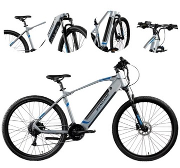 Elektryczny Rower Górski 29 Hydraulika Hardtail Męski Damski Wspomaganie