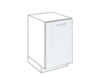 ecoModel Front do zmywarek FZ 45B Biały Struktura