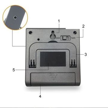Termometr Termostat Minutnik do Wędzarni Mięsa Elektroniczny Grill z Sondą