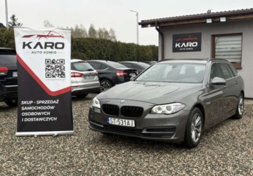 BMW Seria 5 F10-F11 2014 BMW Seria 5 Samochod z gwarancja 2.0 Diesel 136KM