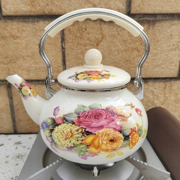 Керамические эмалированные чайники Эмалированный чайник
