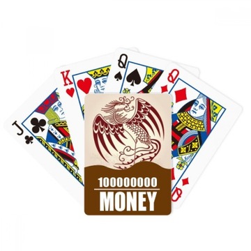 poker ręczna Portret gra Poker Zabawna Karta
