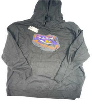 Czarna bluza męska z kapturem LSU Tigers XXXXL