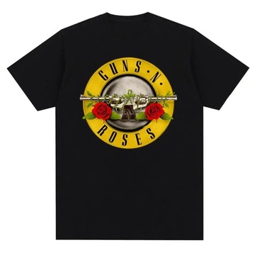 Guns N Roses Graphic Print T Shirt Vintage Rock Ba