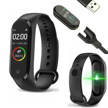 SMARTBAND OPASKA PULSOMETR SMARTWATCH + PASEK