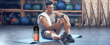 БУТЫЛКА ДЛЯ ВОДЫ СПОРТИВНАЯ БУТЫЛКА С МЕРКОЙ ДЛЯ ФИТНЕС-ЗАЛА 1,5 л