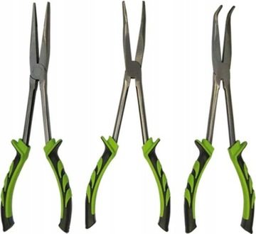 Pliers Long Set 3 PCS Прямоглый 45 '90'