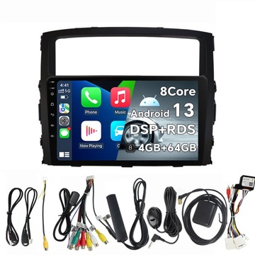 Android GPS RADIO 2DIN Mitsubishi Pajero 4 Pajero4 2006-2014