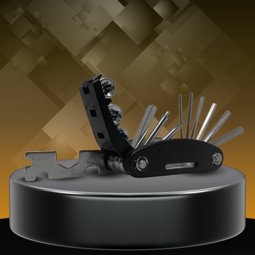 НАБОР КЛЮЧЕВЫХ КЛЮЧЕЙ ДЛЯ ВЕЛОСИПЕДА MULTITOOL 16в1